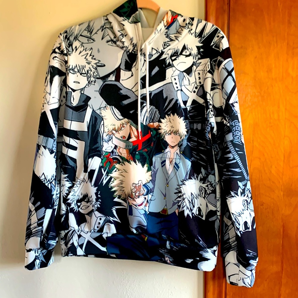 My Hero Academia, Bakugou Hooded Sweatshirt